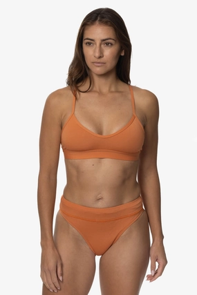 Zoe Bikini Bottom - Tawny mix and match bikinis, stylish women's bikini options